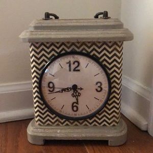 Antiqued clock